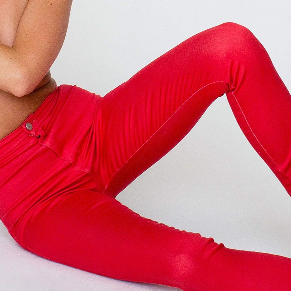 American Apparel High Waisted Skinny Jeans